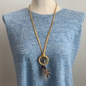 Dreamcatcher pendant necklace